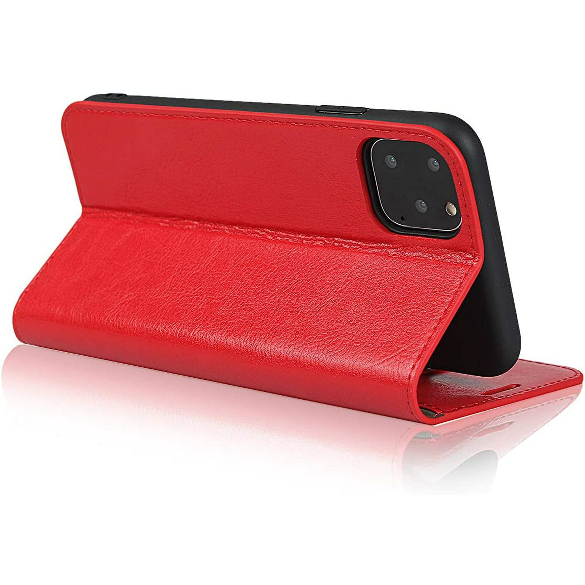 Cover for Leather Kickstand Extra-ShockProof Business Card Holders cell phone case Flip Cover iPhone 11 Pro Max Flip Case 